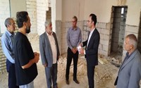 بازدید مدیر سازمان های مردم نهاد و خیرین سلامت دانشگاه علوم پزشکی استان از پروژه‌های خیرساز شهرستان تکاب